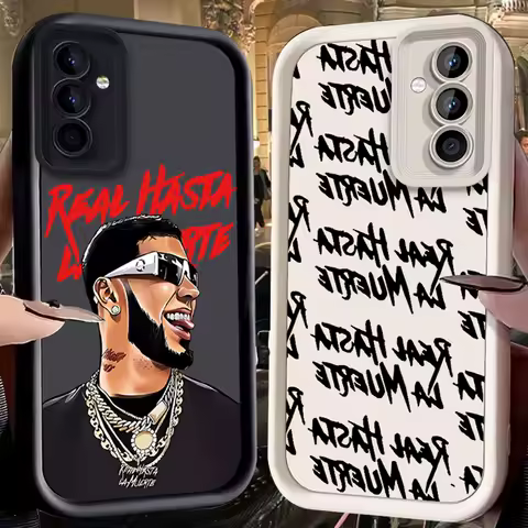 Anuel AA Case for Samsung Galaxy A53 A50 A50S A36 5G A35 A34 A33 A32 A30 A26 A24 A23 A22 A20 A16 A15 A14 A13 A12 4G A06 Cover