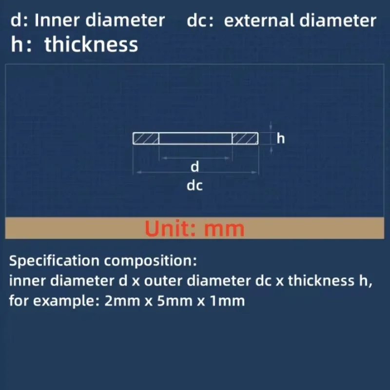 PE Plastic Nylon Transparent Insulating Soft Plain Gasket Pad Ring Spacer Flat Washer M2 M3 M3.5 M4 M5 M5.8 M6 M8 M10 M12~M22