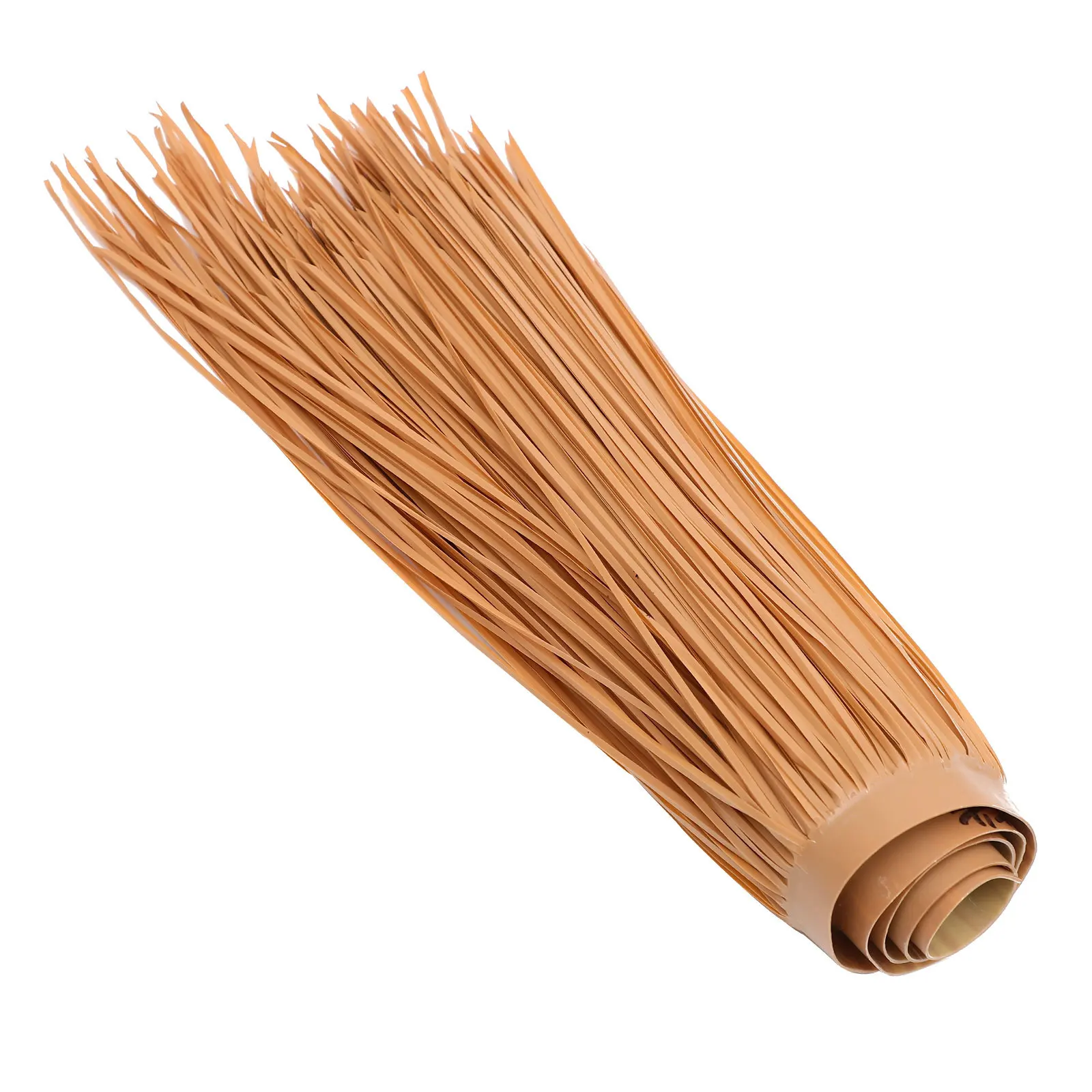 내화성 인조 짚 지붕 내구성 플라스틱 소재 자연색 장식용 정원 초가지붕 허수아비 의상용