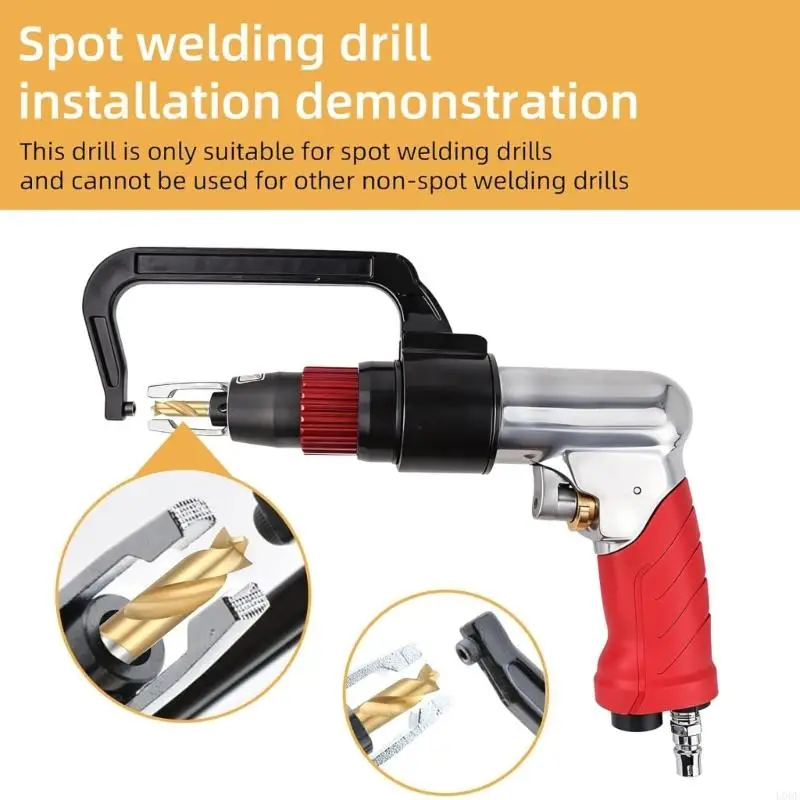 U0DF 3PCS Point soudage Bit forage Bit forage Bit forage