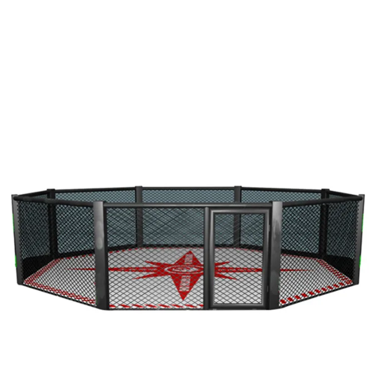 

GYM Equipment Fitness Trainer Boxing Ring Mma Cage 18ft Floor Mma Cage for Fighting Club