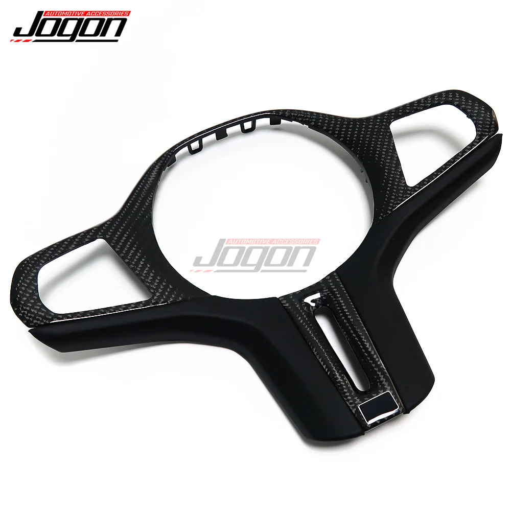 For BMW 2 3 4 Series Z4 M3 M4 G20 G21 G22 G23 G24 ID7 System Steering Wheel Cover Decoration Interior Replacement Carbon Fiber