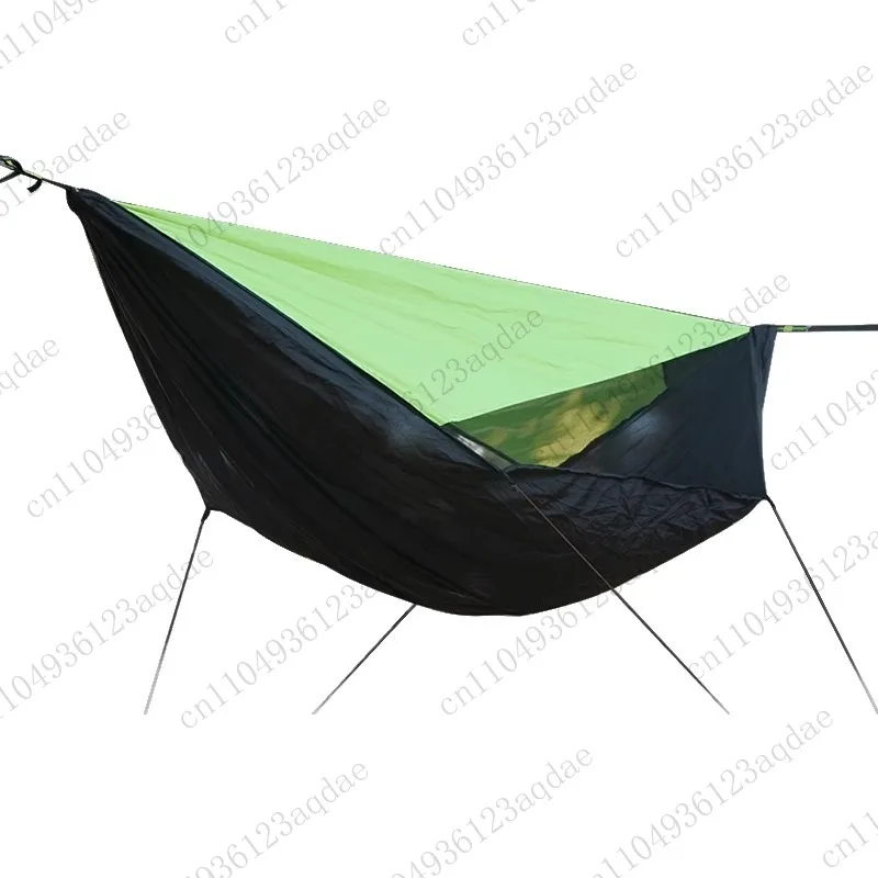 

Гамак для улицы, сверхлегкая противомоскитная сетка, быстросъемный солнцезащитный козырек с защитой от опрокидывания, для одиночных и двух человек, для пешего туризма, кемпинга