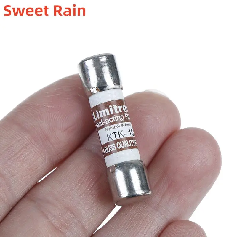 Multimeter fuse 15A 600V fast acting fuse KTK-15 10X38MM