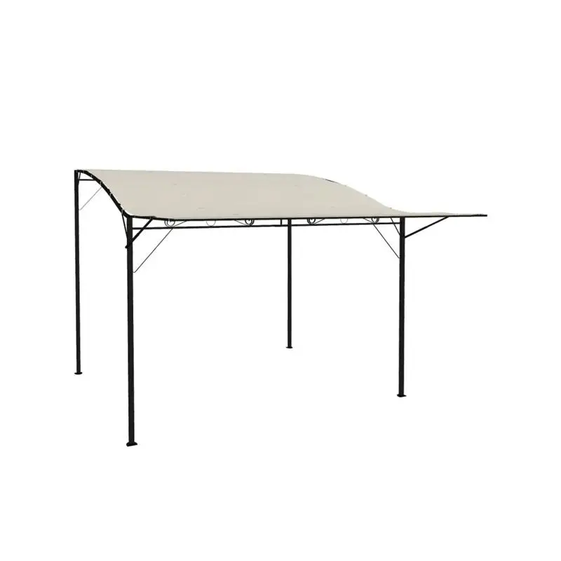 

Альтанка из перголы для патио с регулируемым навесом для отдыха на открытом воздухе и тента