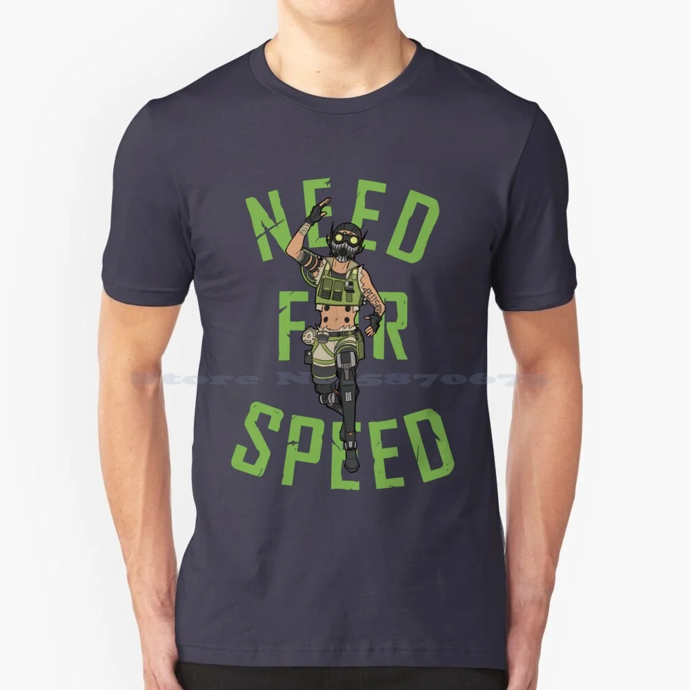 Need For Speed!!! T Shirt 100% Cotton Tee Green Video Gaming Need For Speed Fast Boi Gamer Apex Legends High Octane Lets Go