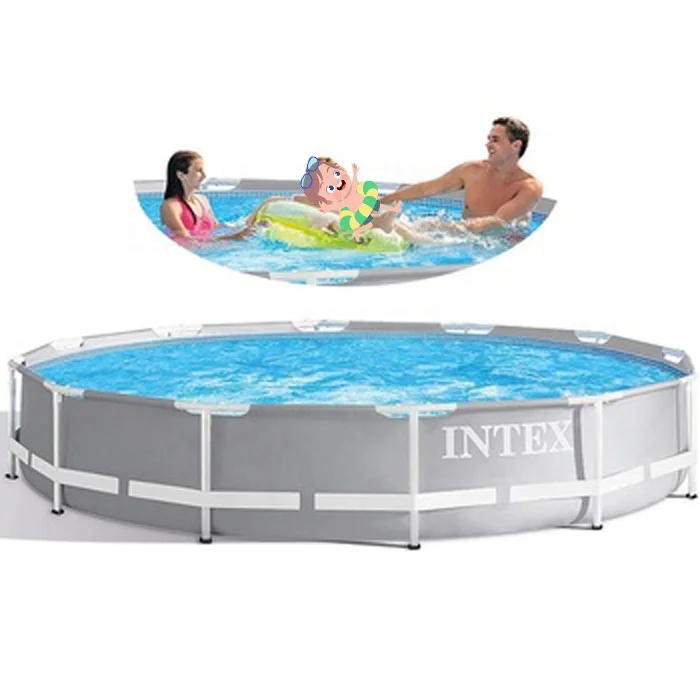 Above Ground Steel Pool For Swimming Pool Garden Frame Pool