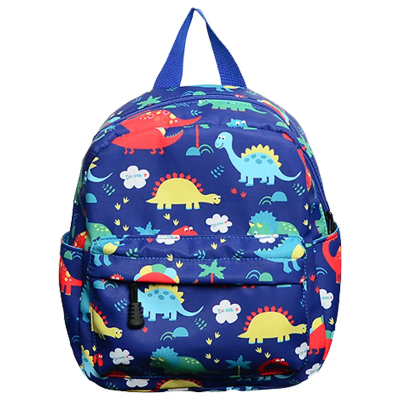 Kindergarten Schoolbag Kids Bags Backpacks Dinosaur Print Boy Knapsack 3-6 Years Old Rainbow Unicorn Cartoon Children's Packsack