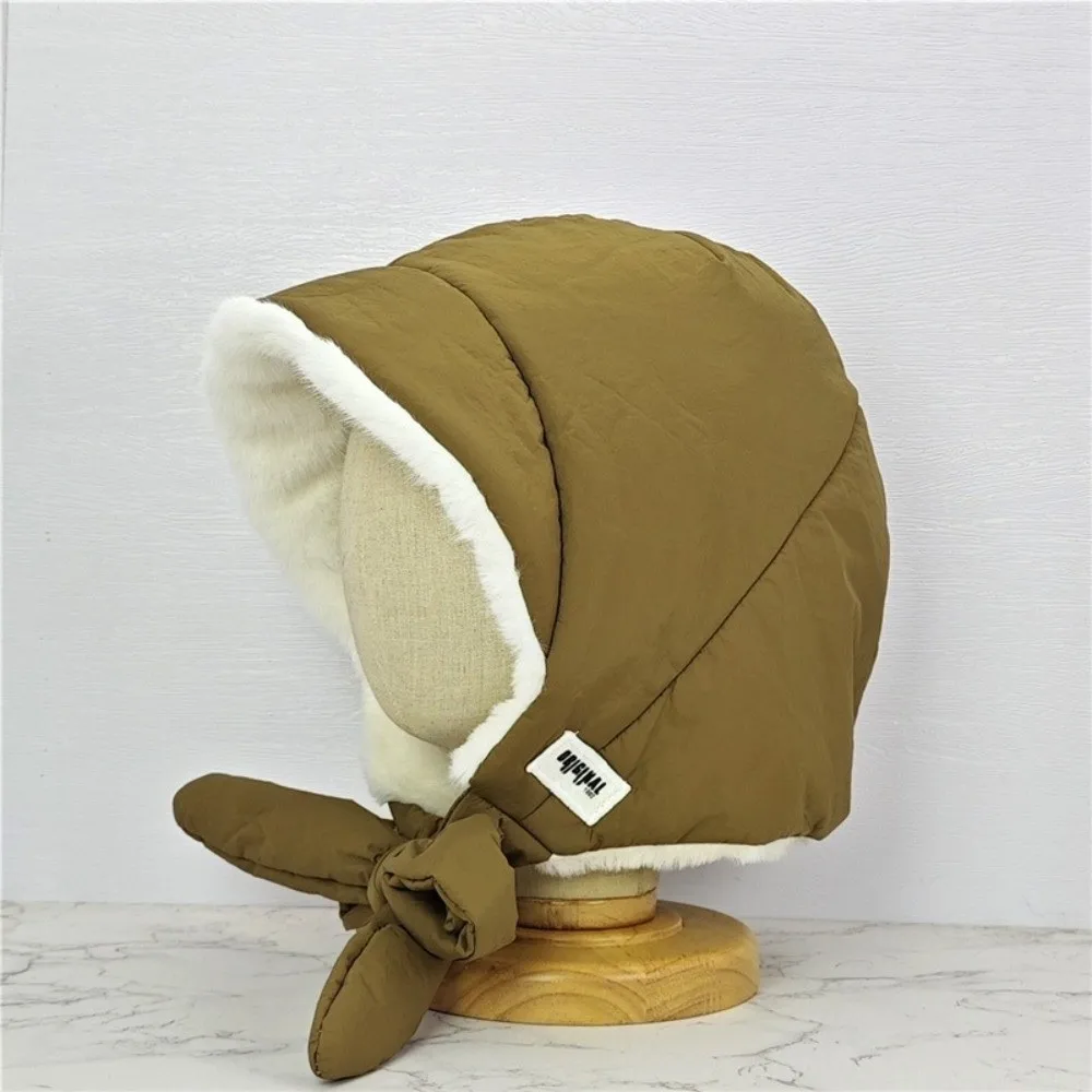 Fashion Strap Crossbody Bag Hat Ear Protection Warm Pullover Beanie Hat Thermal Wallet Purse Ear Cap Winter