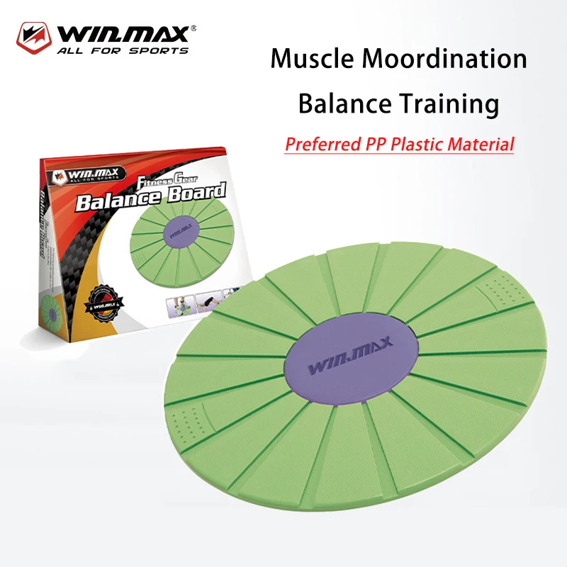 Win.max Unisex Indoor Non-Slip Twisting Waist Disc for Fitness and Weight Loss, Ideal for Home Workouts and Exercises