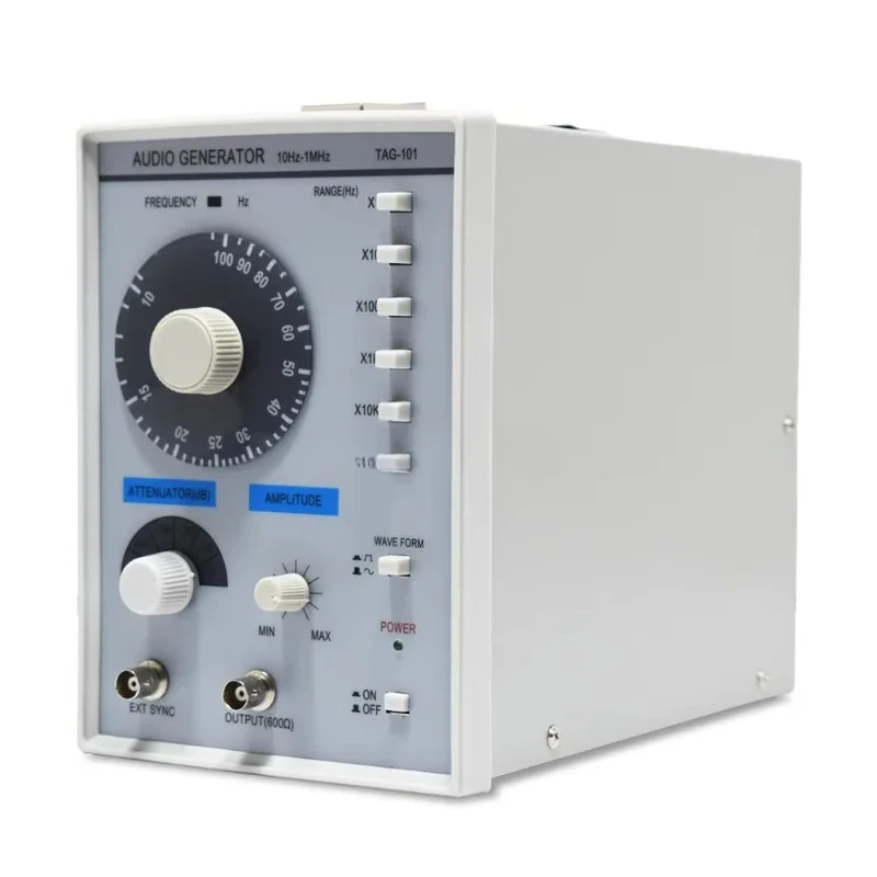 TAG-101 10Hz-1MHz Portable Audio Generator AM FM Low Frequency Function Signal Generator For Laboratory