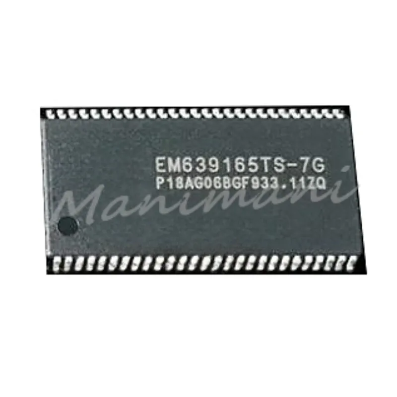 (10piece) EM639165TS-7G  EM639165TS TSOP-54 EM6A9160TSOA-5G  EM6A9160TSOA TSSOP66   IC chip electronic components