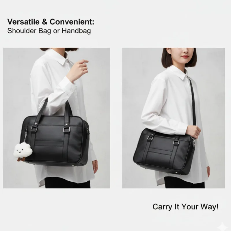 

JK Itabag Y2K Tote Bag Japanese School Style Anime Pin Display Bag Large Capacity Shoulder Crossbody Commuter Handbag Gifts New