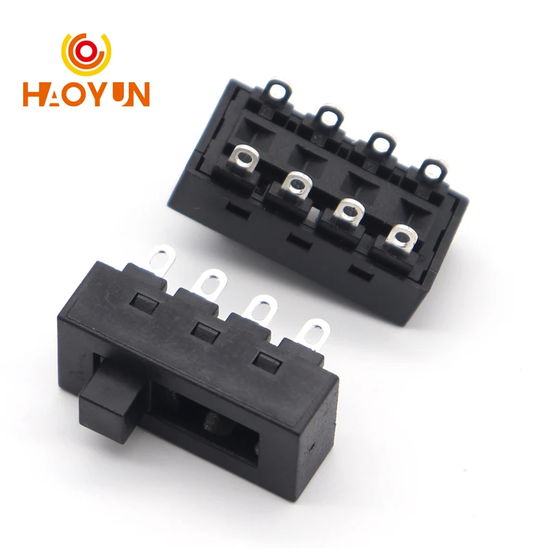 【5-1PCS】12A 250V 3 Position 8 Pin Toggle Slide Switches LQ-103H Hair Dryer Switches JJ-15 Philips Flyco FH6218/20/21/31