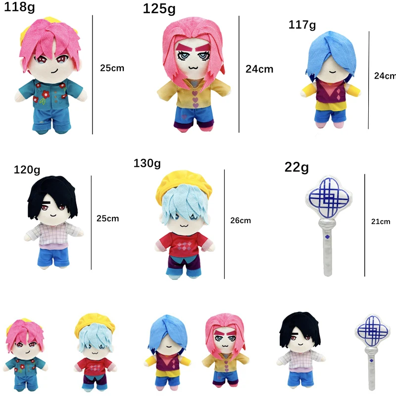 

New Kpop Demon Hunters Anime Figures Doll Stuffed Game Soft Pillow Doll Kawaii Room Decoration Toy Kids Gifts
