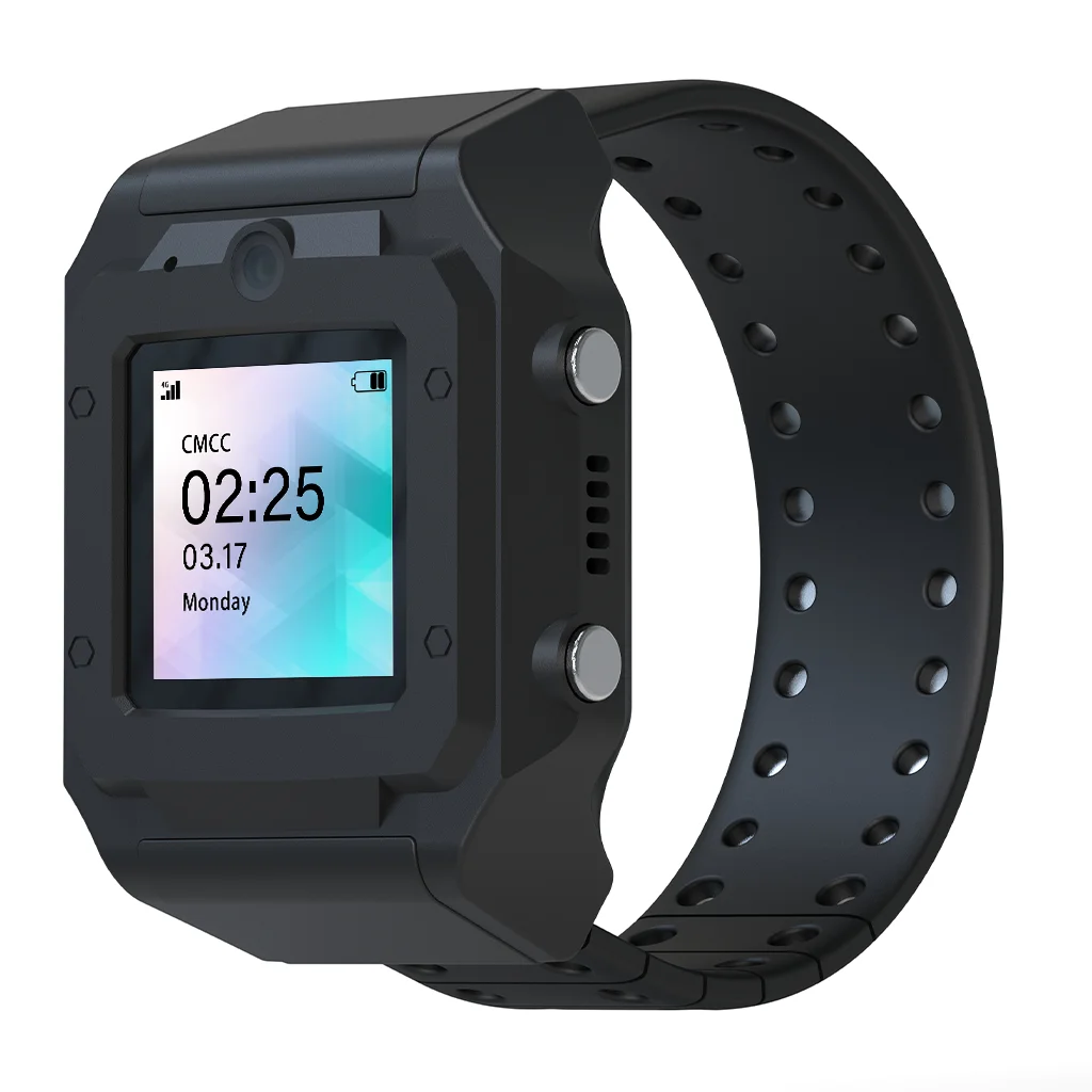 

GPS Probation Watch Anti-Tamper for House Arrest, 4G Real-Time Tracking Offender Monitor for EU LawEnforcement