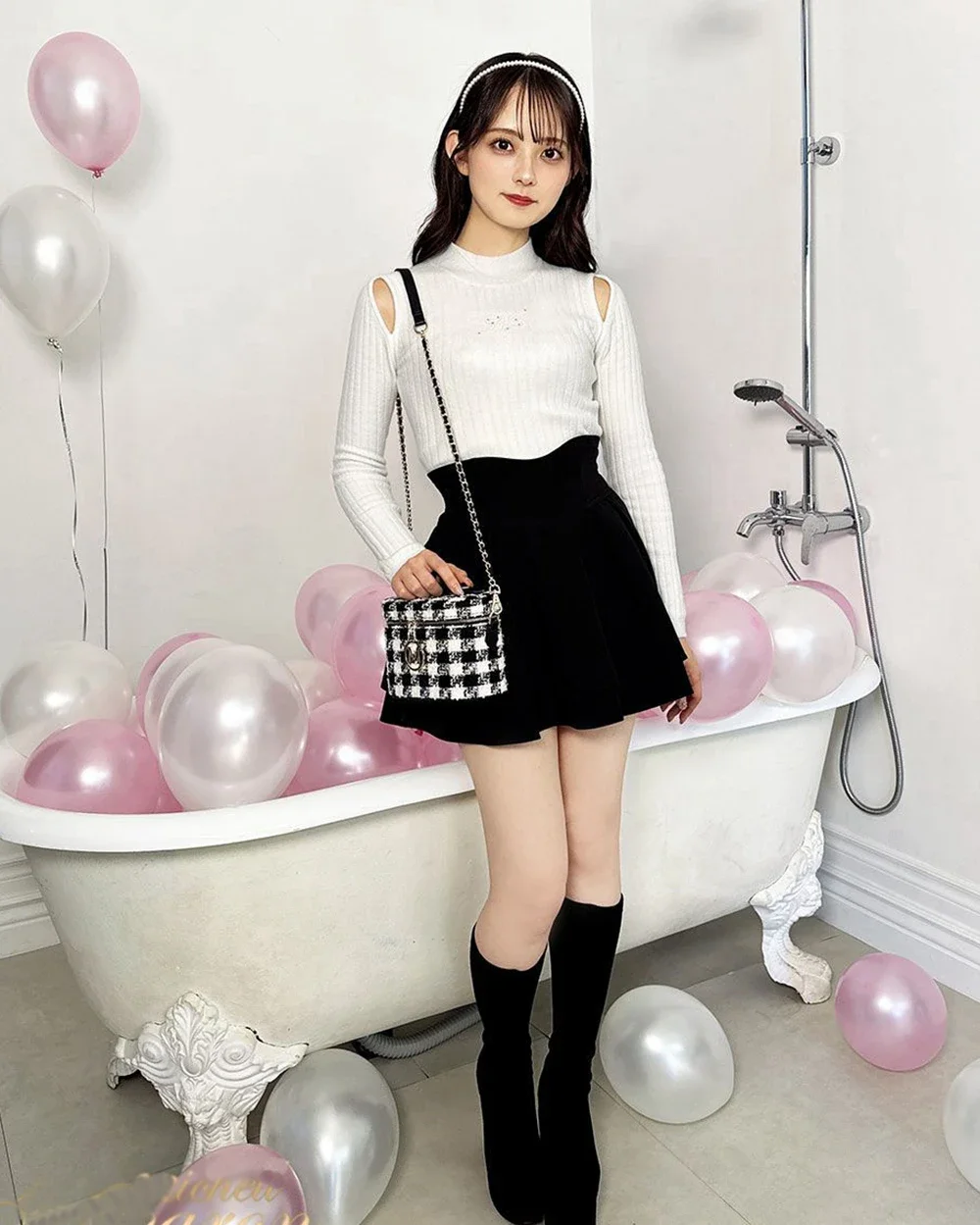 Japanese Style Mini Skirts for Women Mine Mass-Produced Sweet Black Skirt Culottes Autumn Summer Ruffled Pleated Short Skirt