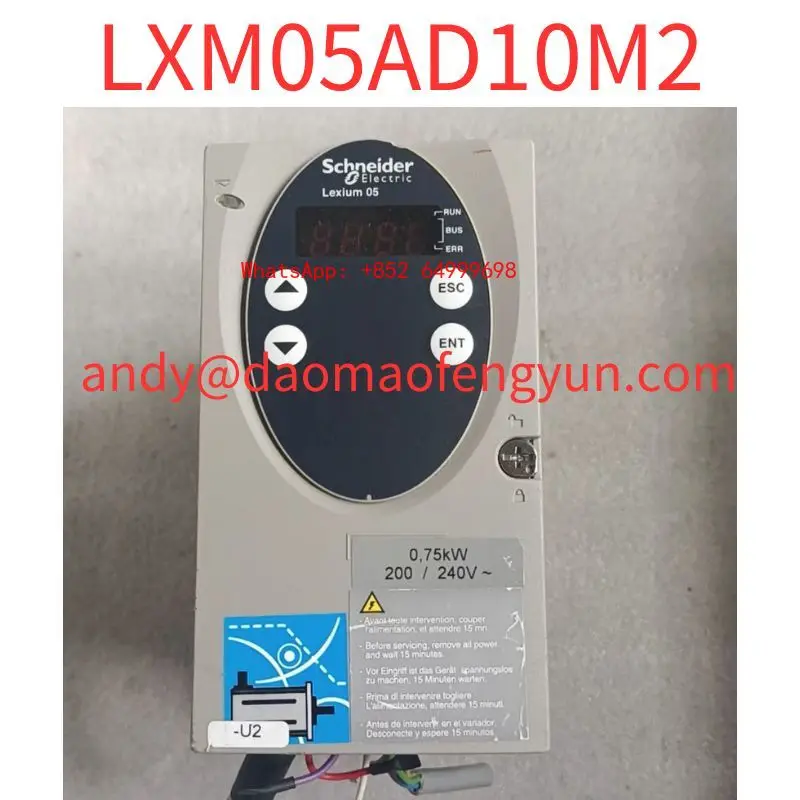 

Second-hand test OK Drive LXM05AD10M2 0.75KW