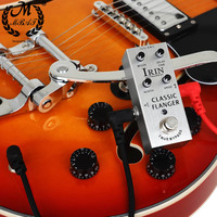 IRIN Classic Flanger Electric Guitar Effect Pedal Portable Grey Four Adjustment Buttons Guitar Pedal Accessories