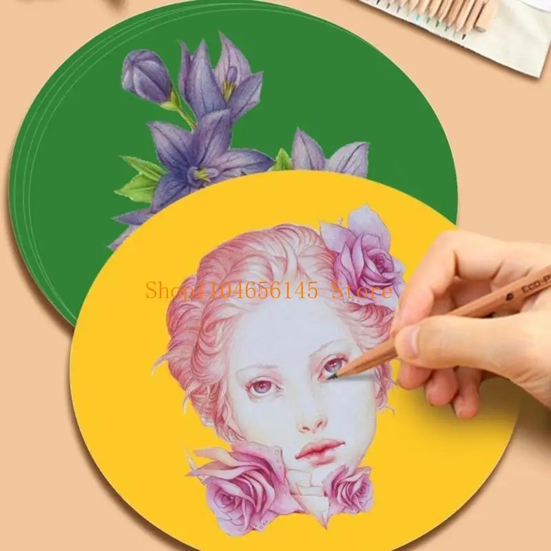 5AsD Grandes círculos 13 polegadas 20 Round Cutouts Papel, cores variadas artesanato DIY