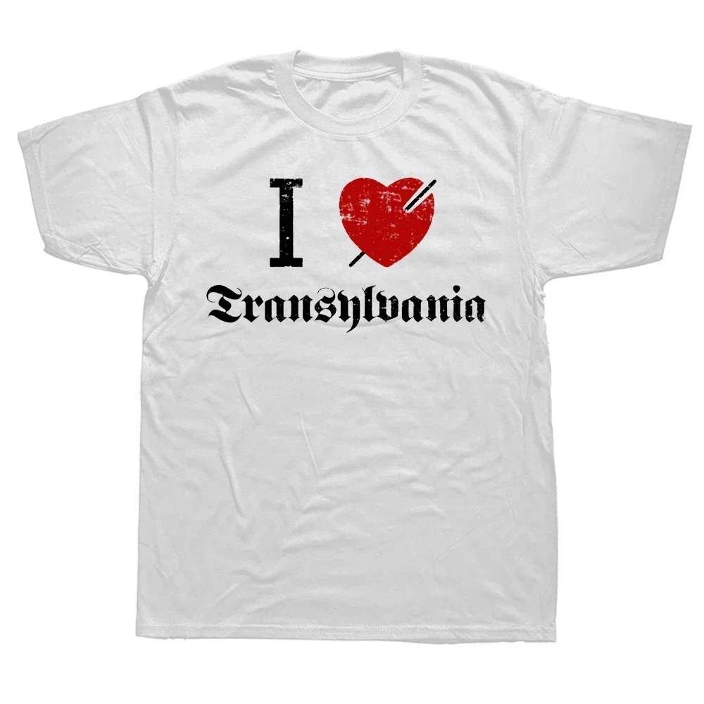 Summercustom t shirt LOVE TRANSYLVANIA T-SHIRT Romania Fun Silence Dawen Mayhem Aarseth Cool Casual Pride  Men Unisex Fashion