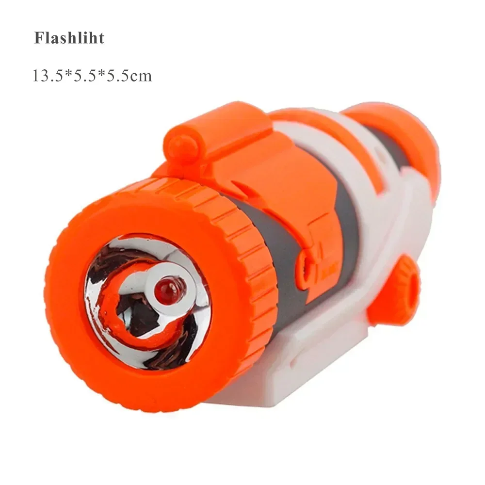 Toy Gun Compatible Modified Parts Muffler Sighting Device for Nerf N-strick Elite Series DIY Assembly Accessories for Kids Boy