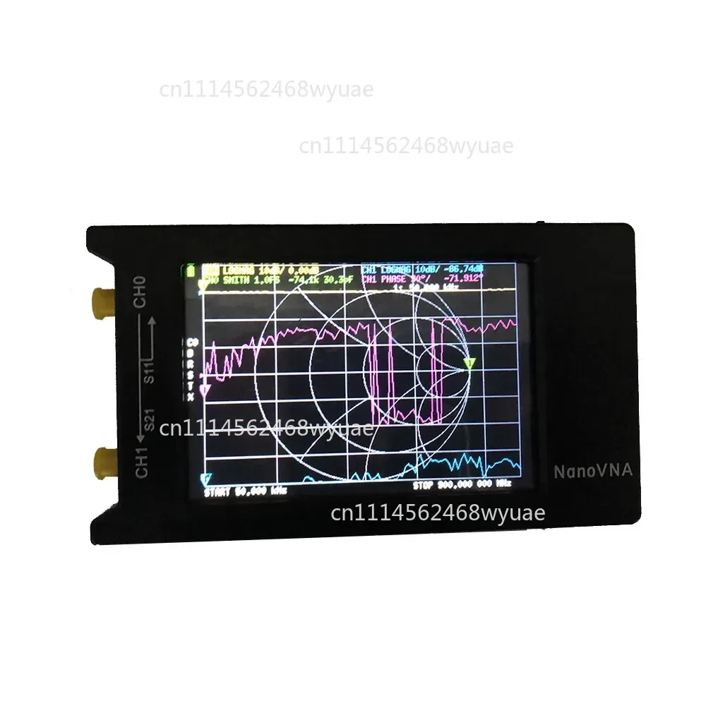 2.8 Inch 4 Inch Touch Screen Portable Vector Network Analyzer NanoVNA-H NanoVNA-H4 10KHz-1.5GHz  NanoVNA