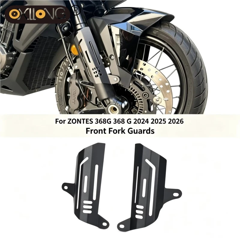 2026 368G Front Fork Guards For ZONTES 368 G 2024 2025 - Motorcycle Accessories Shock Absorber Protection Cover Frame Protector