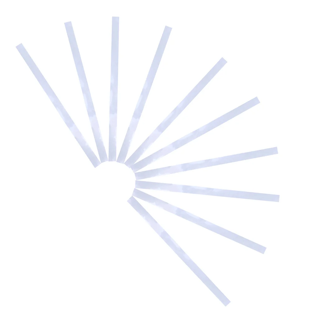 

10Pcs Reflective Sticker Enhanced Reflectivity for Tachometer Speedometer Precision Reading Long-Lasting Tape Strips for Motor