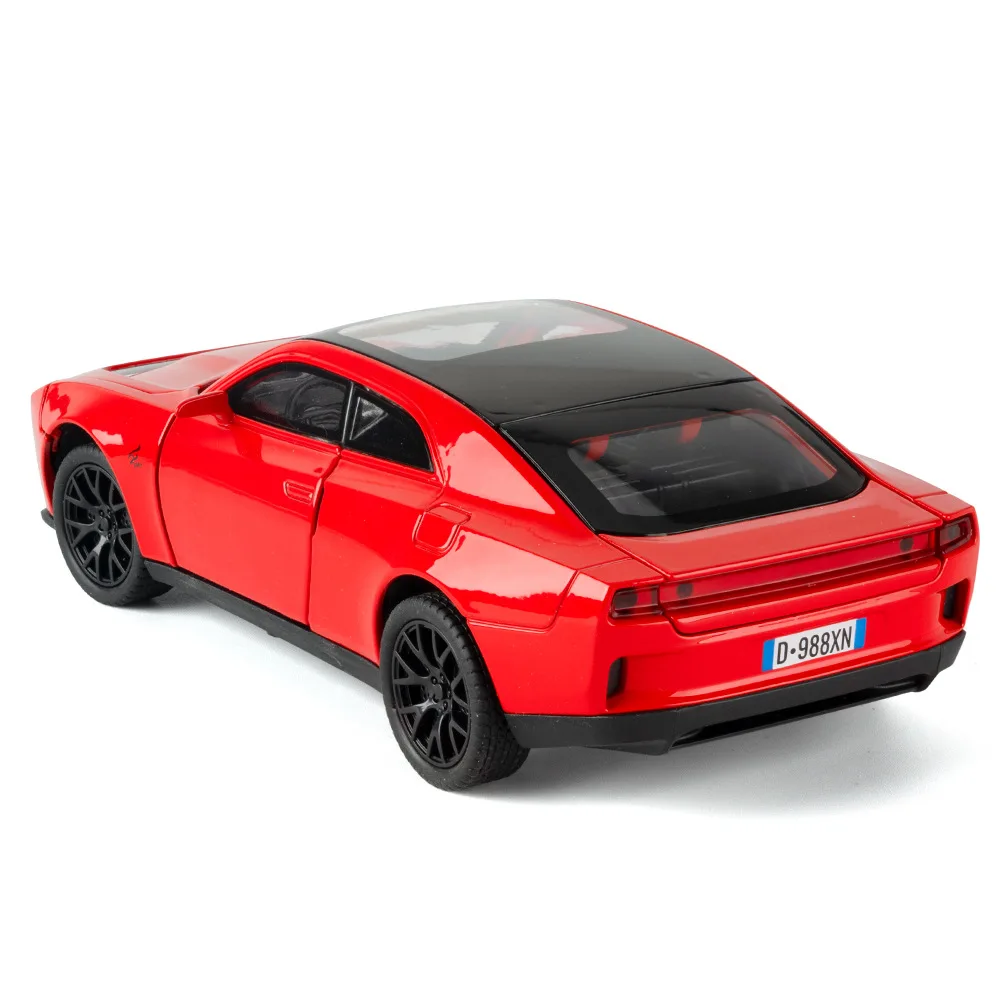 1:32 Challenger Hellcat modèle Miniature en alliage moulé sous pression voiture jouets portes ouvert son lumière retirer véhicules garçon cadeaux de noël