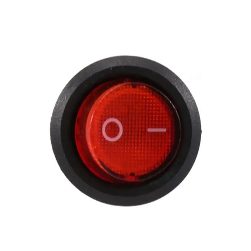 

Rocker Switch Bipolar ON OFF Red 3 Pins 220V