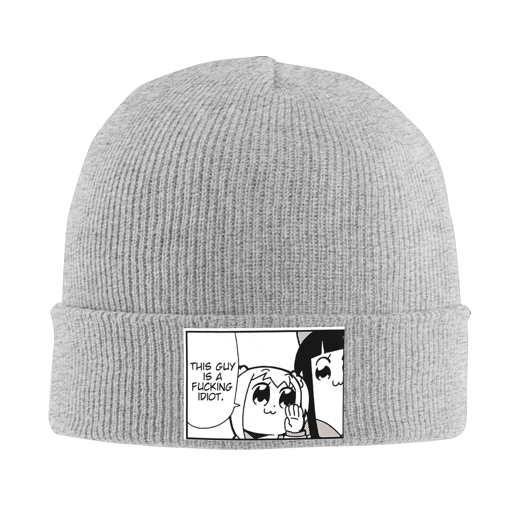 Osaka Autistic Azumanga Daioh Merch Warm Winter Knit Cuff Beanie For Men Women Skullies Knitted Caps  Beanies Skullies