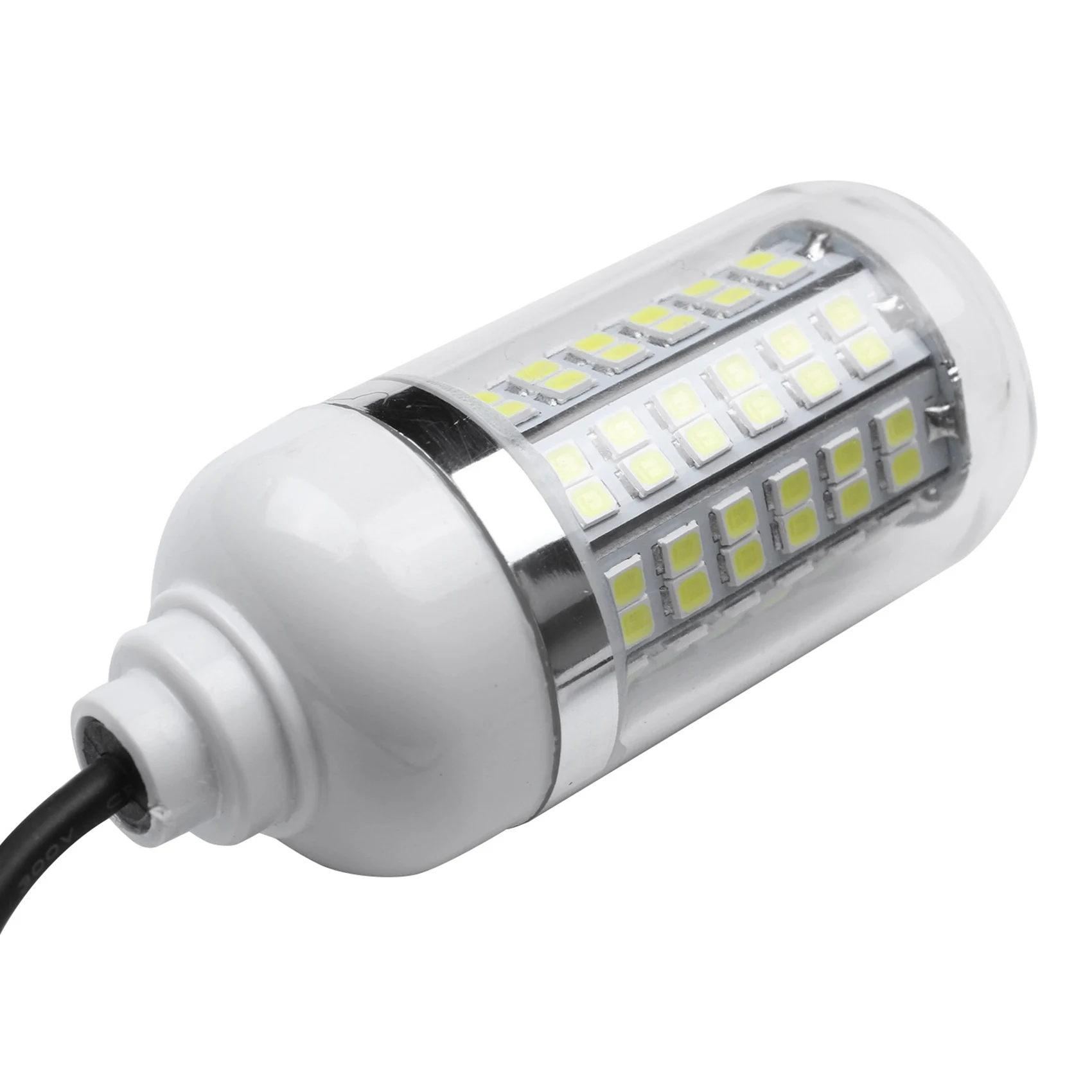 PZHI-3X 12V 15W Fishing Light 108Pcs 2835 LED Underwater Fishing Light Lures Fish Finder Lamp Attracts Prawns Squid Krill