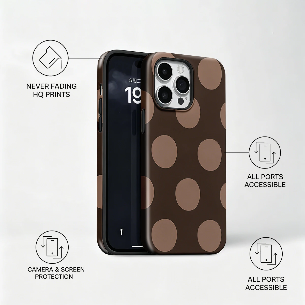 Korea Film Phone Case For iPho - Phone Cases Brown review and price