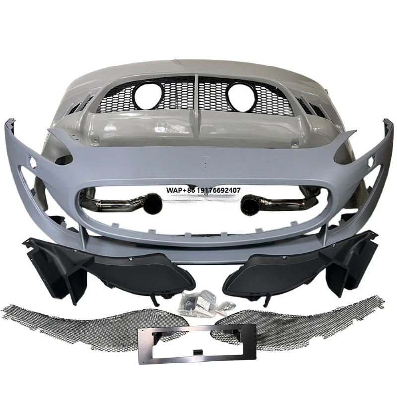High Quality PP Material Body Kit for  GT GTS 2008-2015 Front Rear Bumper Trofeo MC Style Grille Exhaust Tips