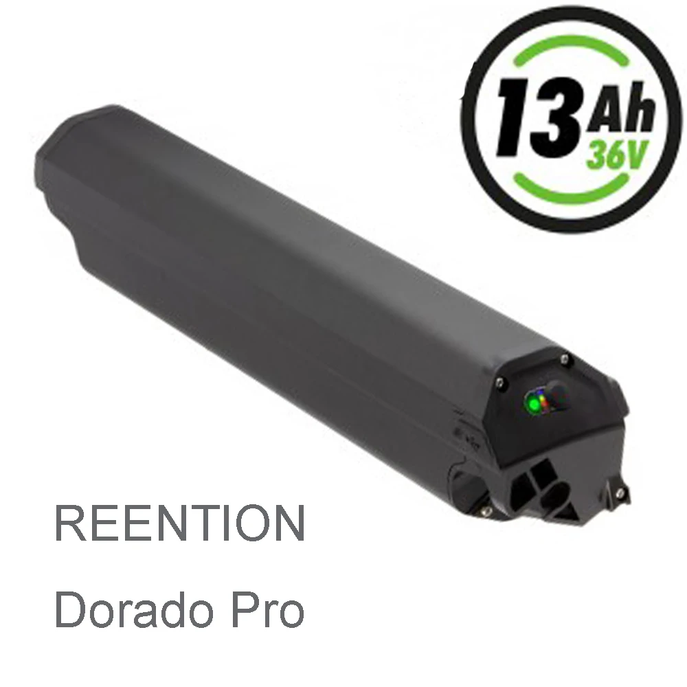 

Reention Dorado Pro 50 Semi-Intube Akku - 36V 13Ah (468Wh) For Telefunken M920, XC920, CX921, Zündapp Z801, Fitifito FT26 u.v.m.