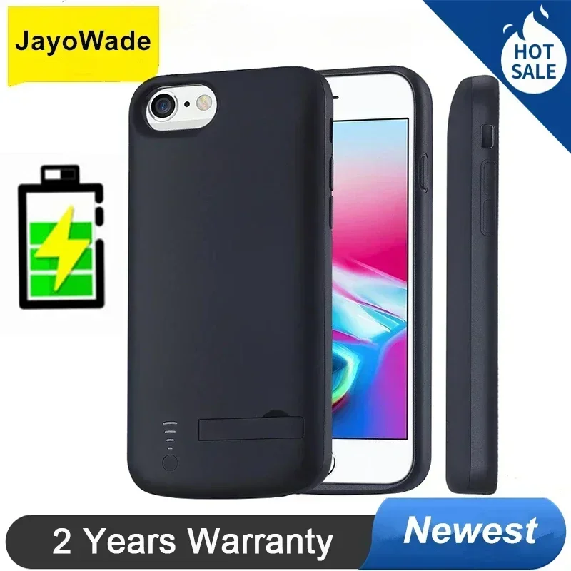 10000Mah Power Case For IPhone 17 Pro Max 17 Pro 16 Plus 15 14 13 12 Mini 11 X XR XS 6 6S 7 8 SE 2020 Battery Charger Case Bank - view 2