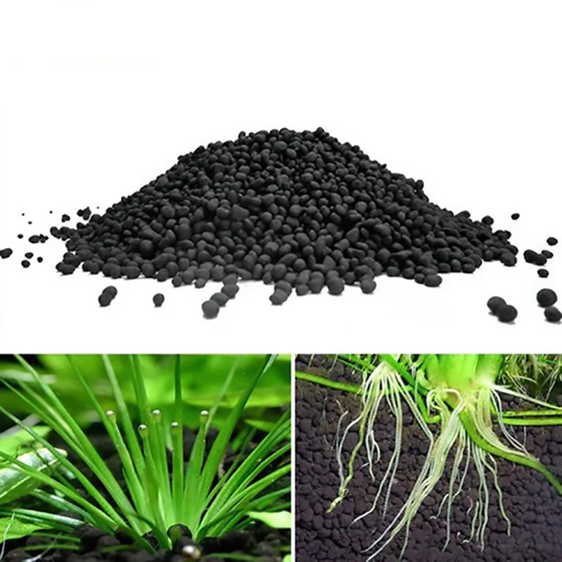 100g Aquarium Plants Seed Soil Aquarium Planted Substrate Sand Soil Fertilizer Mud Fish Tank Plants Care Freshwater