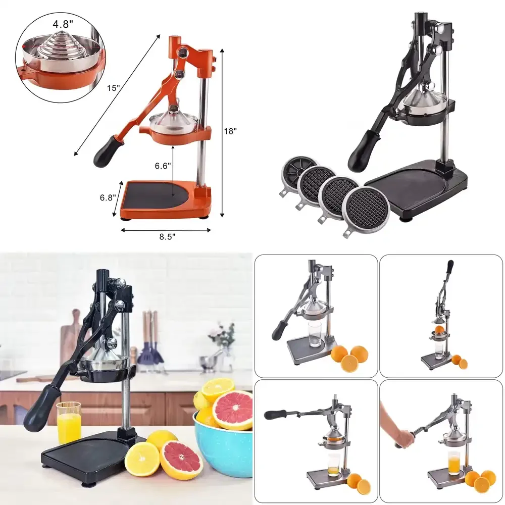 

Juicer Presser Machine Fruit and Vegetable Processor with Pump for Food Shops