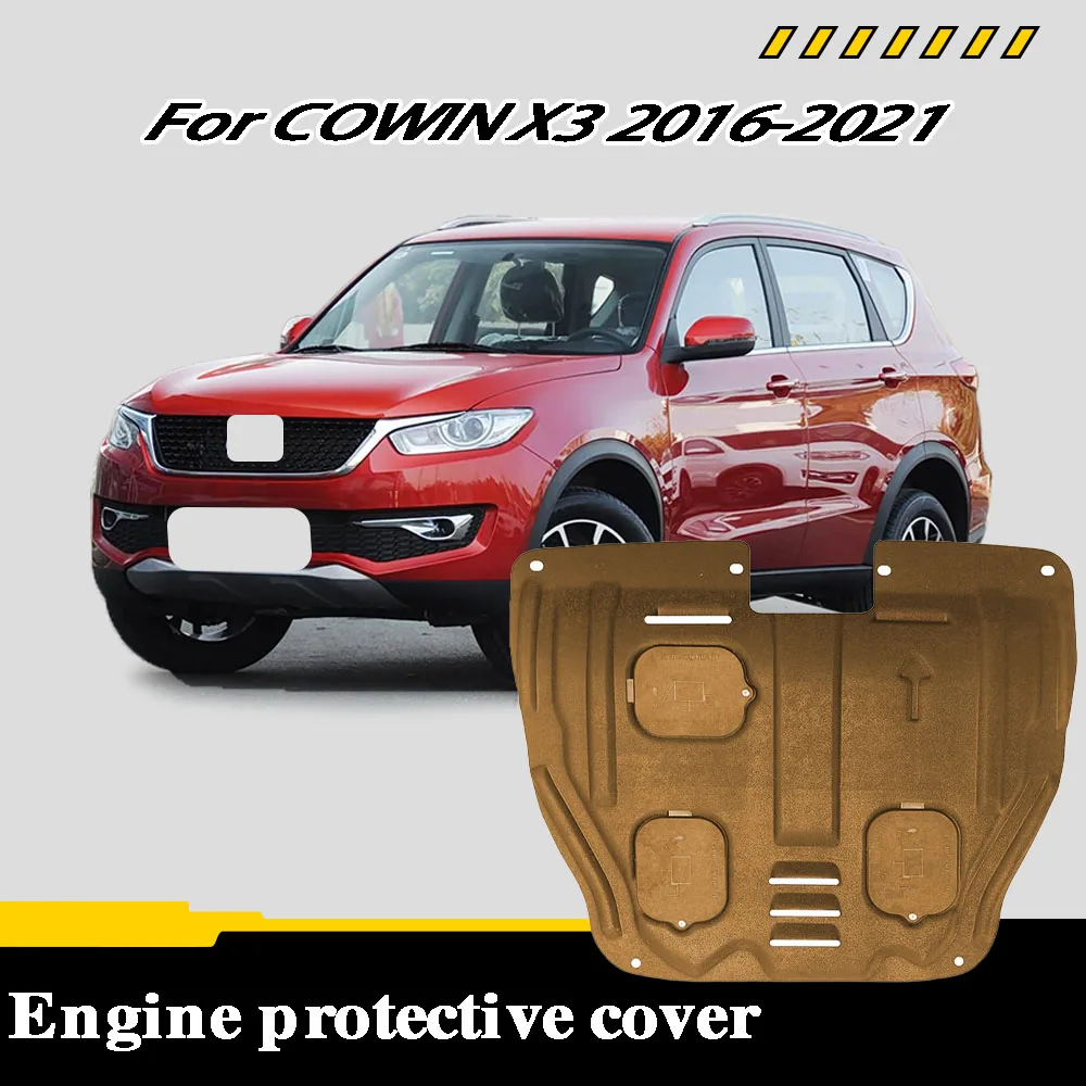 

Vehicle - Specific Splash - Proof Durable Sturdy Engine Undercover And Lower Mudguard For COWIN X3 2016-2021 1.6L 1.5T 1.5L