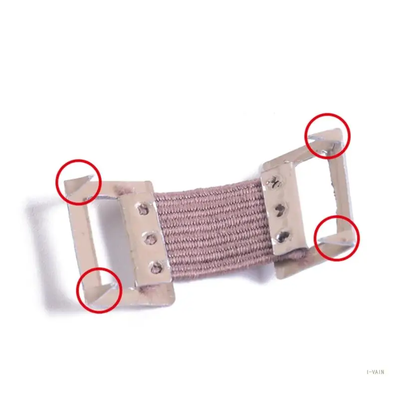 M5TC 10Pcs Bandage Clips Replacement Elastic Bandage Wrap Stretch Metal Clips Fixation Clamps First Aid Sportswear Hooks