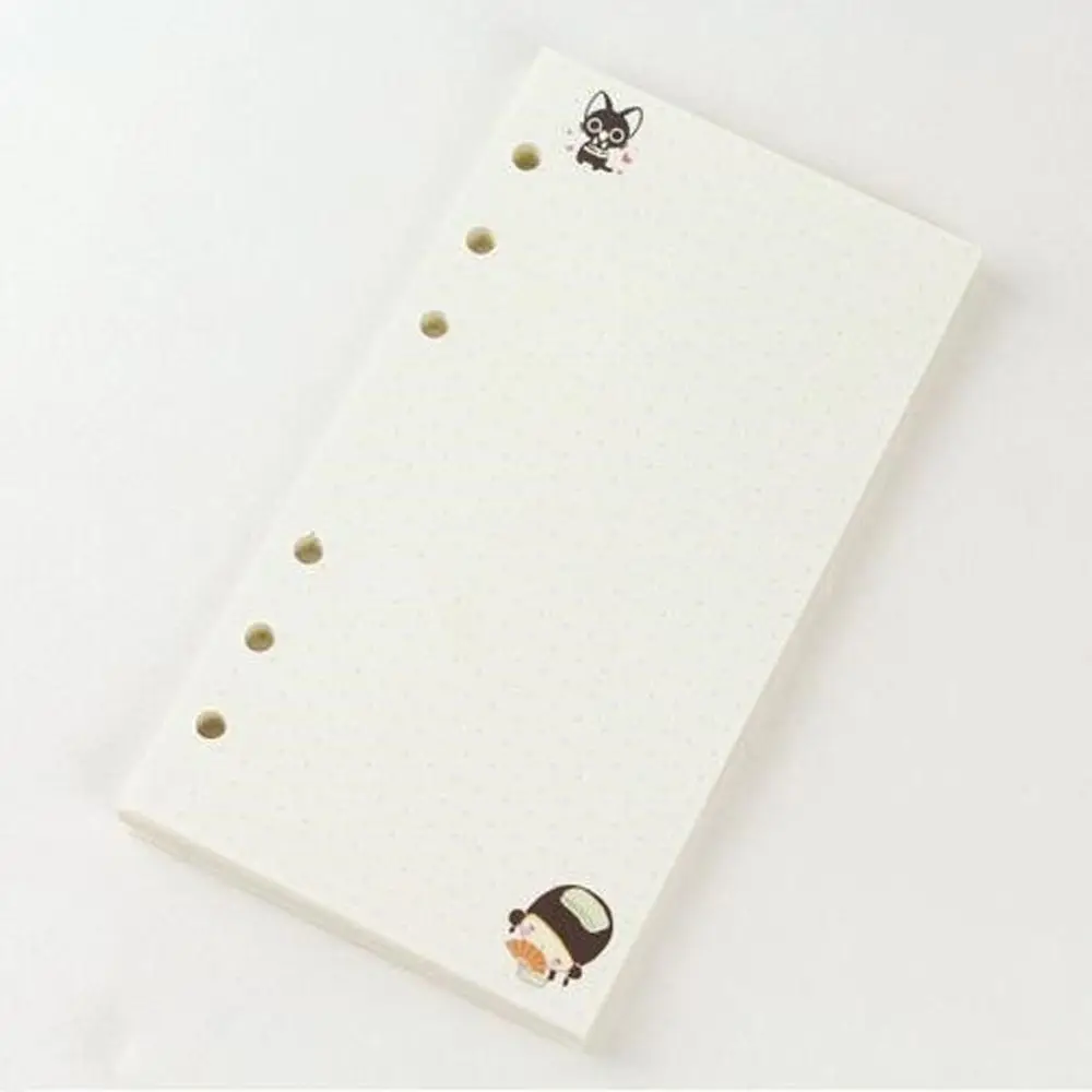 

Weekly Kawaii To do List A5 A6 Daily Planner Monthly Notebook Paper Loose Leaf Paper Refill Notebook Refill Binder Inside Page