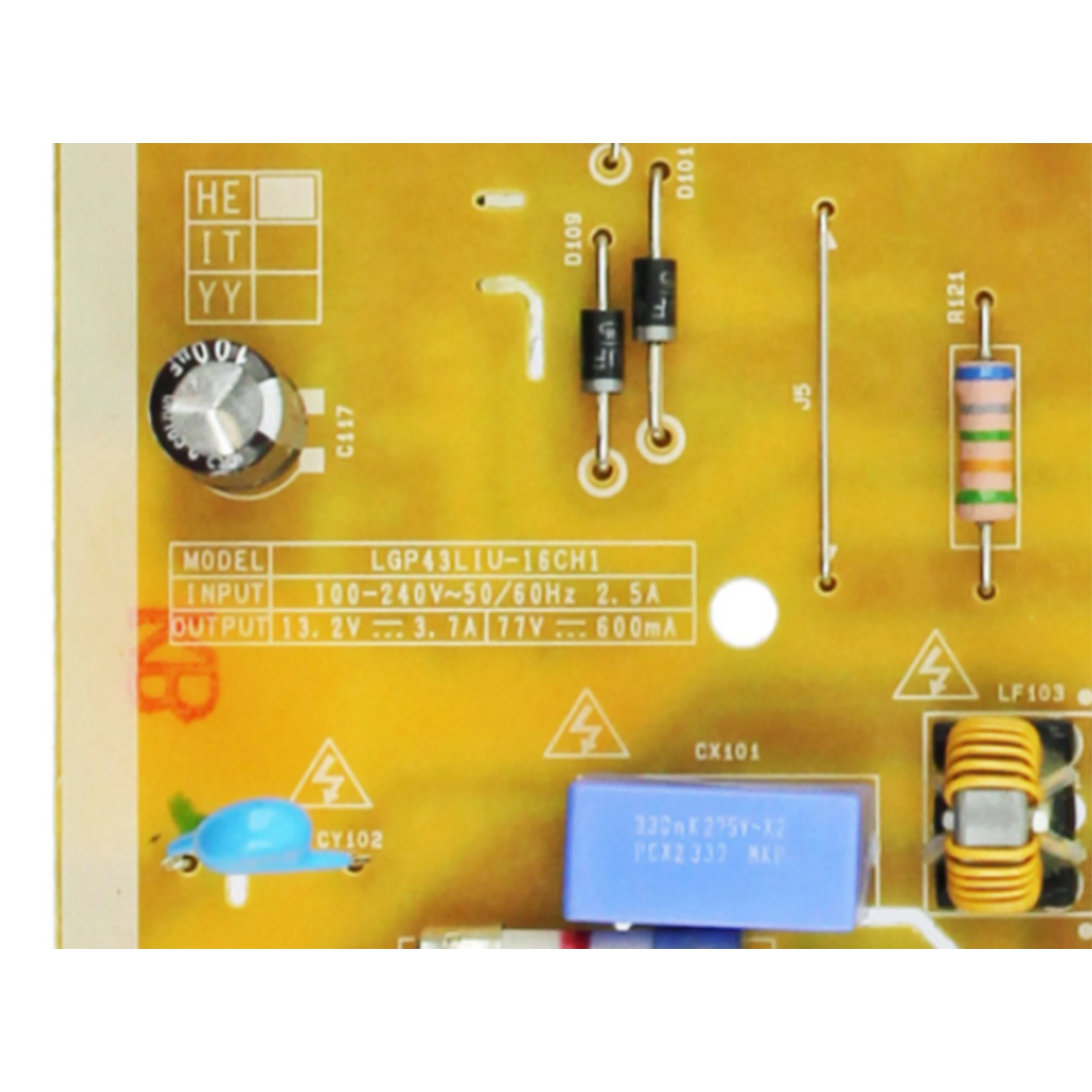 Power Supply Board EAX66883501 EAY64388801 PLDF-L508A 3PCR01385A for 43UH6030 43UH6100 43UH610A 43 Inch TV Board LGP43LIU-16CH1