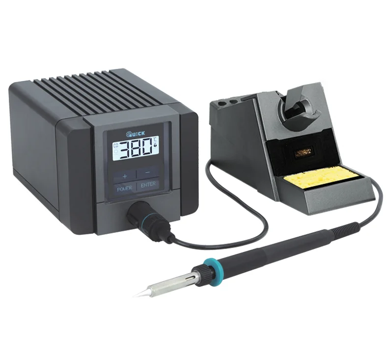 90W Quick Intelligent Resistance-type TS1100 Electric Soldering Iron New Product 2020 CE LCD Screen Provided Soldering Station