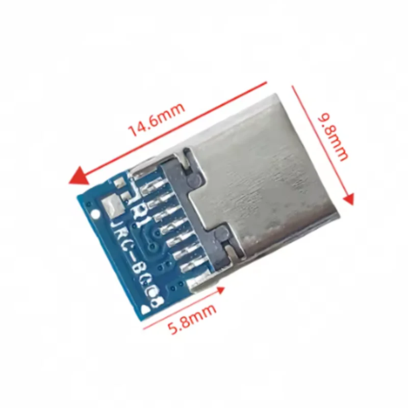 10 قطعة USB 3.1 Type-C موصل 24 دبابيس ذكر/أنثى المقبس وعاء محول إلى لحام الأسلاك والكابلات 24 دبابيس دعم لوحة دارات مطبوعة