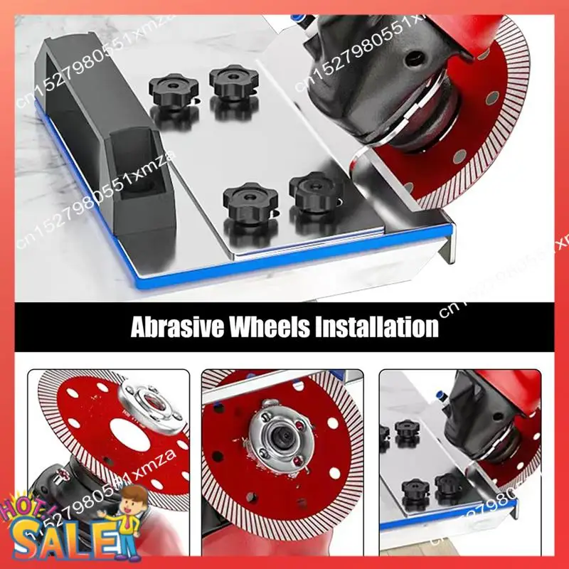 ABCL Angle Grinder Stand For Tile 45° Grinder Chamfering Tool,Angle Grinder Tool For 100-Type Angle Cutting  Stone