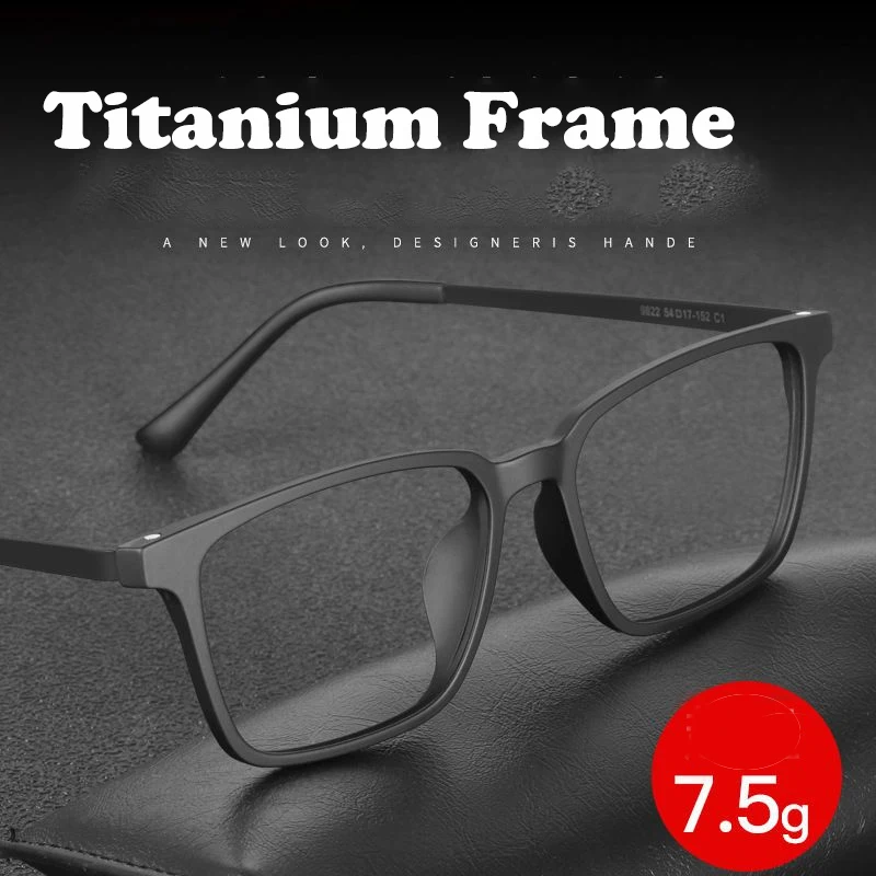 Titan-Lesebrille für Damen und Herren, Anti-Blaulicht, hochwertige Presbyopie-Brille mit Dioptrien +1,0 bis +4,0