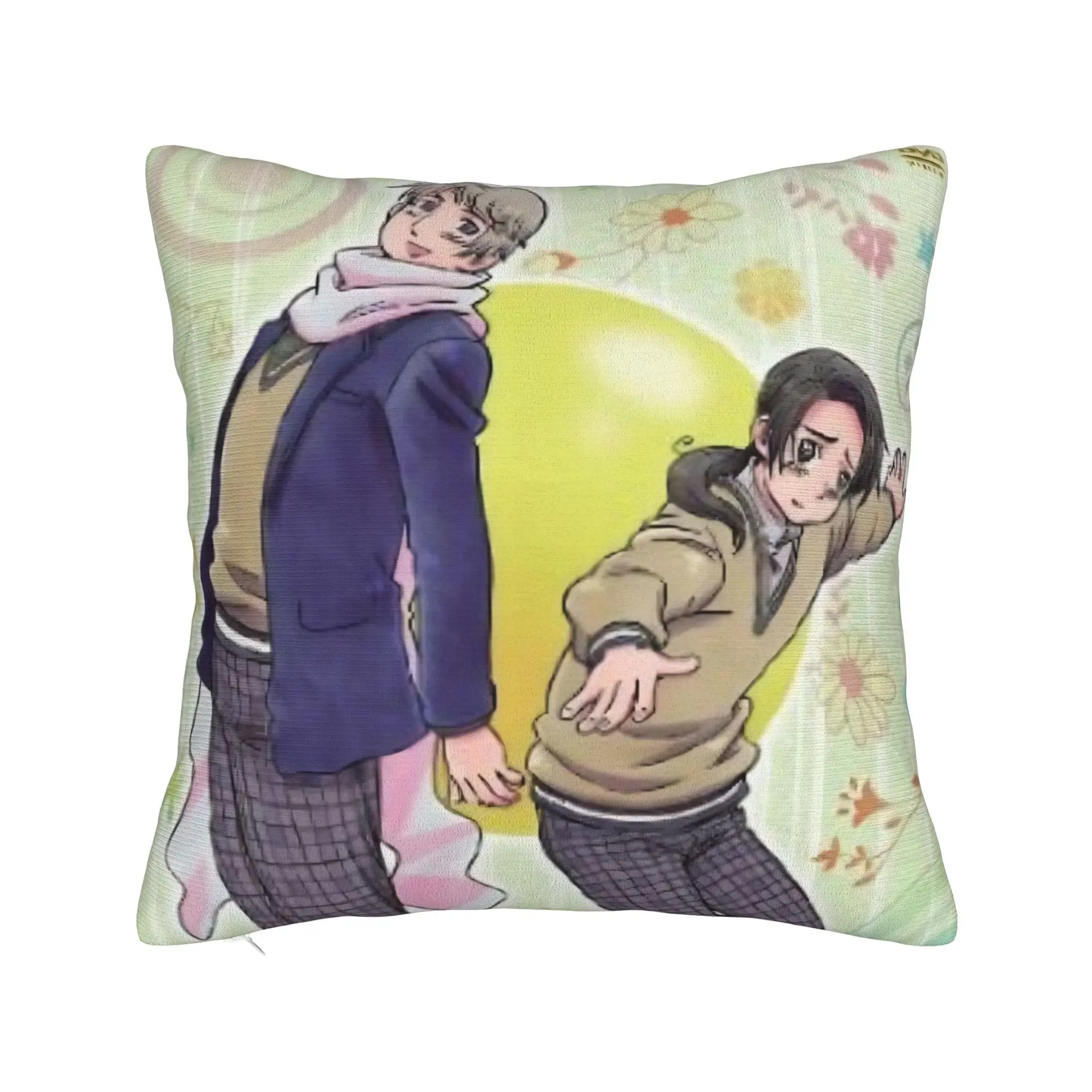 Hetalias Axis Powers Pillow Cover Product Soft Cushion Cover Decorations  Throw Pillow Case Cover Chair Multi Size