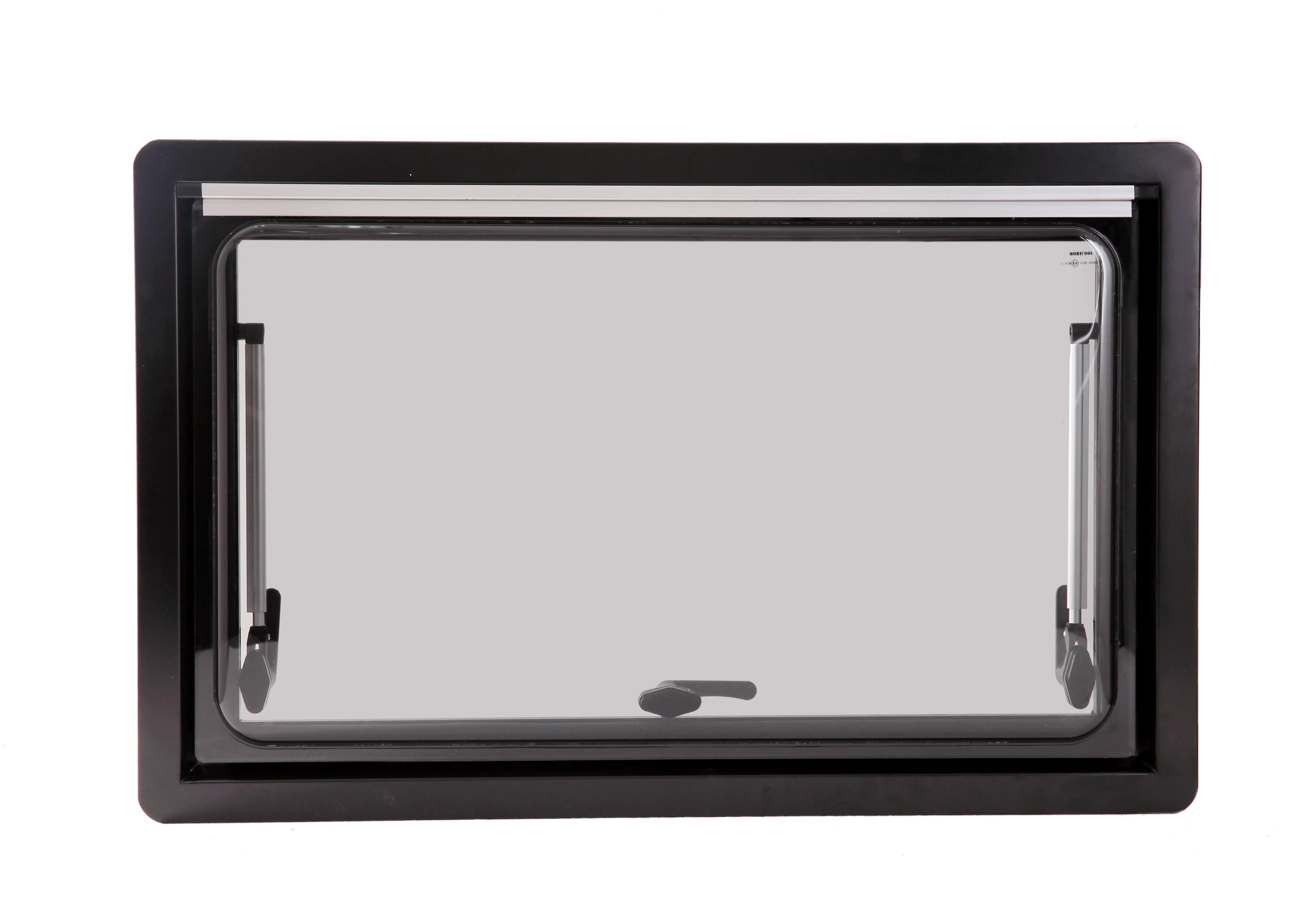 Top Hung Side Window Right Angle Ventilation Hatch With Screen and Blind For RV Caravan Motorhome MG16RW