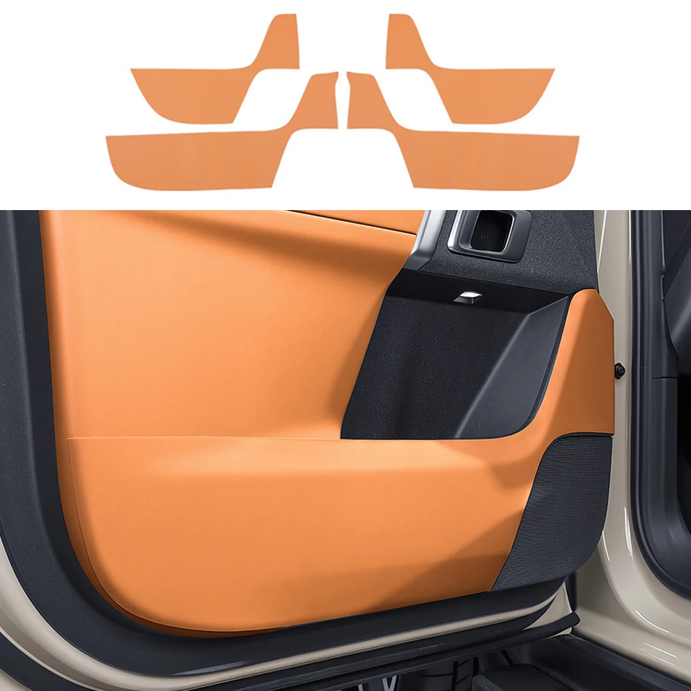 

Защитная накладка на дверь автомобиля из кожи от грязи и царапин, подходит для CHERY ICAR V27 2025 2026, аксессуары для улучшения интерьера